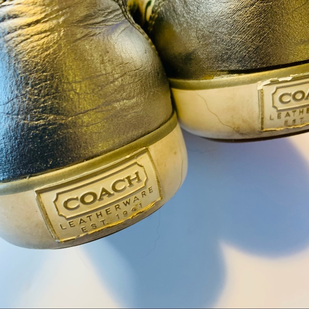 Coach Barrett Graphic Poppy Sneaker sz6 - Picture 11 of 13